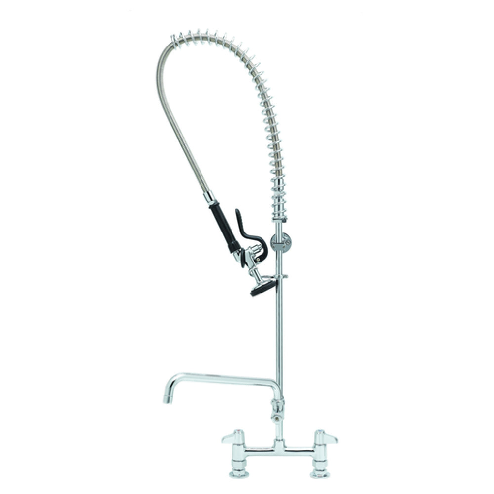 T&S Brass 5PR-8D12 Equip Pre-Rinse Unit 8" Centers Deck Mount
