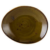 Tuxton GGW-651 Plate 10" X 8-1/4" X 1-3/4"H Ellipse
