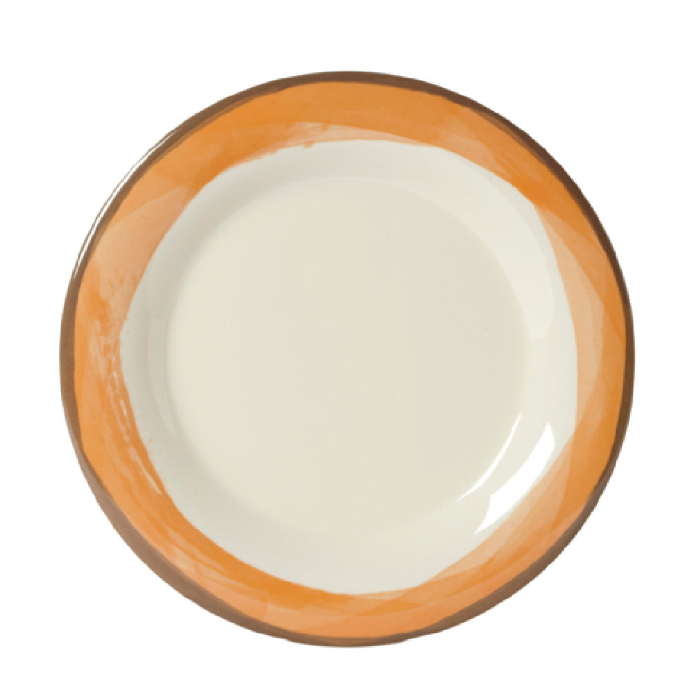 GET Enterprises WP-10-DI-KNO Diamond Ivory™ Plate 10-1/2" Dia. Round