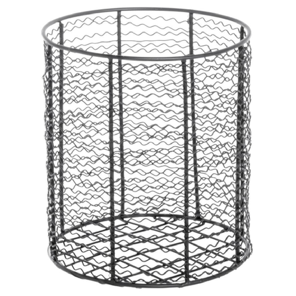 Hubert 19630 - Basket, 9-13/16" Dia. X 9-13/16"H, Round