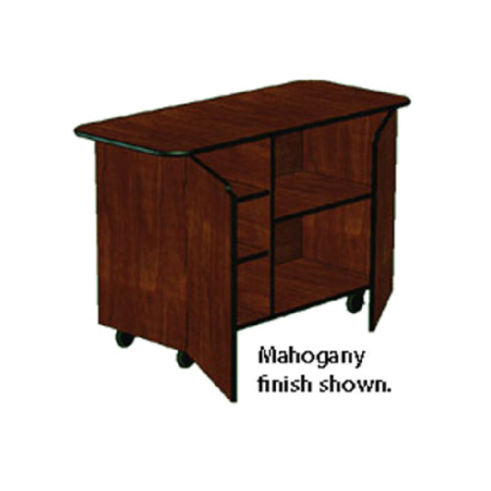 Geneva 68205 Service Cart Enclosed 57-1/2"W X 25-1/2"D X 36-3/4"H OA