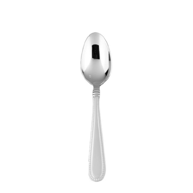 Fortessa 1.5.136.00.011 Caviar Dessert/Soup Spoon 7.3" (18.6cm) Oval