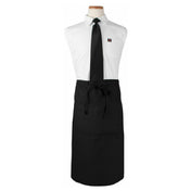 John Ritzenthaler Company CLWABK-1 Chef Revival® Waist Bistro Apron 32" X 29-1/2" Long Cotton/polyester Blend