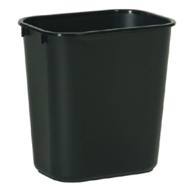 Rubbermaid FG295500BLA Waste Basket 13-5/8 Quart 11-3/8"W X 8-1/4"D X 12-1/8"H