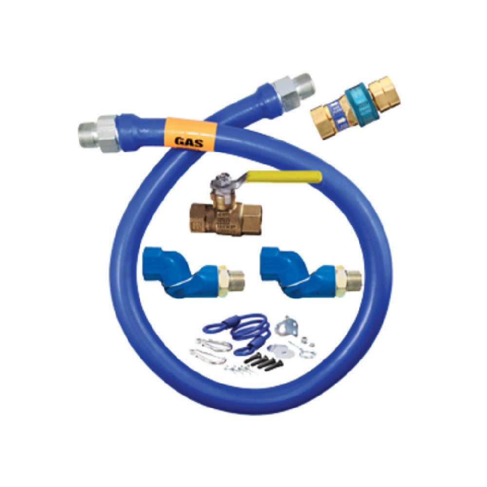 Dormont 1675KIT2S24 Dormont Blue Hose™ Moveable Gas Connector Kit 3/4" Inside Dia.
