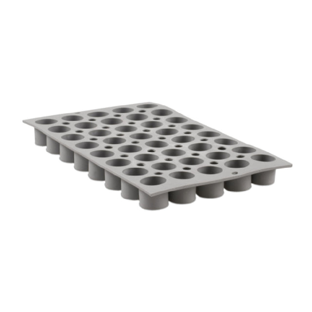 JB Prince M604 F De Buyer Elastomoule® Mold 12"L X 7"W (40) Mini Cylinder