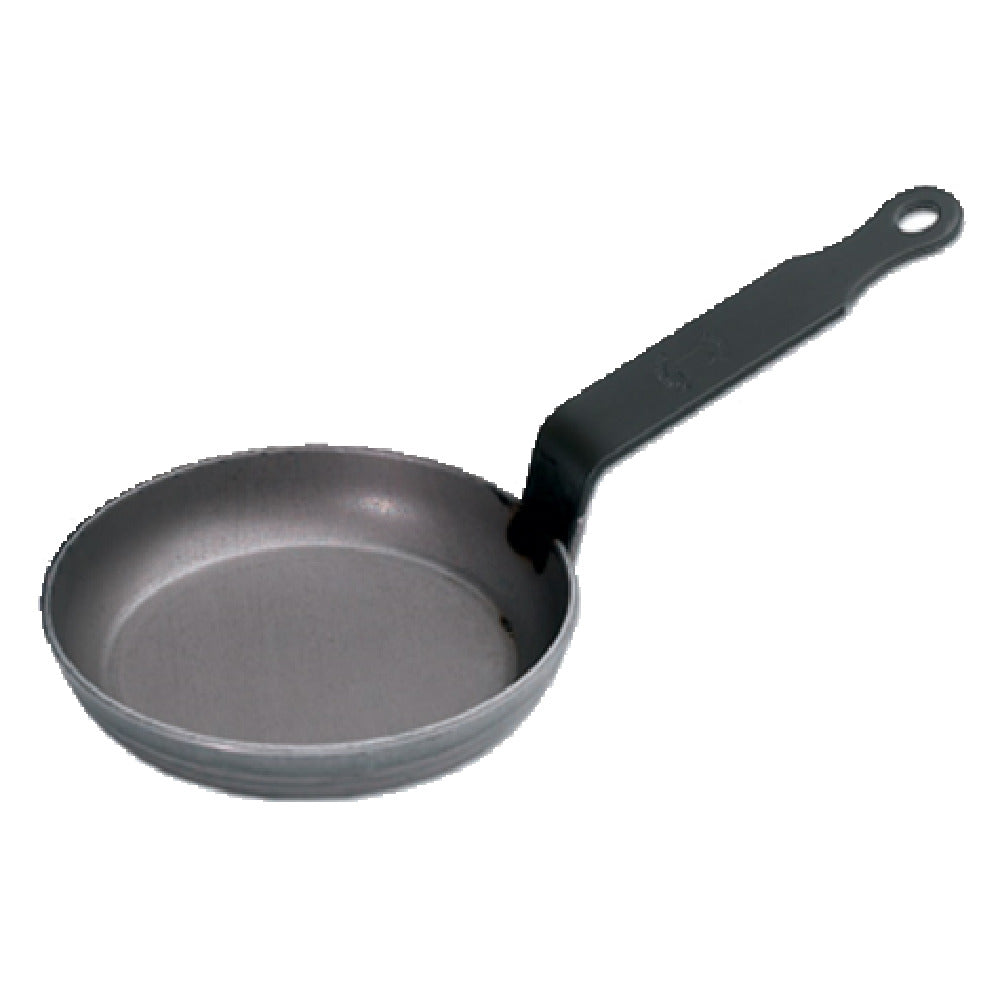 Matfer 62040 Blini Pan 4-3/4" Dia. X 7/8"H Strong Steel Strip Handle