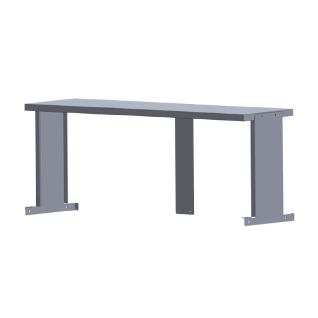 Turbo Air TSOS-4SW Single Overshelf 48-3/8"W X 14-1/2"D X 19-5/8"H Stainless Steel