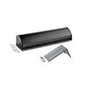 Curtron MCS-72-BK Microshield Air Door 72” Wide (2) 1/5 Hp Two-speed Motors With Built-in High/low/off Switch