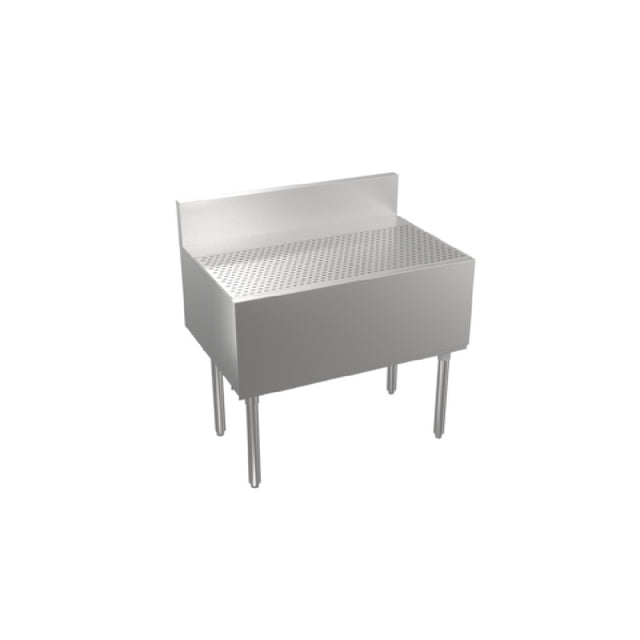 Krowne KRS-GS36 - Stadium Series Underbar Drainboard, Free Standing, 36"W X 29"D