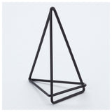 American Metalcraft GCHB4 Geometric Card Holder 4"H Metal Black