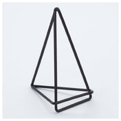 American Metalcraft GCHB4 Geometric Card Holder 4"H Metal Black