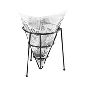 GET Enterprises 4-T3020 Food-Safe Bag/Wire Cone Basket Liner Double-open 5 1/2" X 5-1/2"