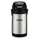 Waring WCA22 Café Deco­­­™ Airpot 2.2 Liter (74.4 Oz.) 5-1/2"W" X 7-1/2"D X 12-1/4"H