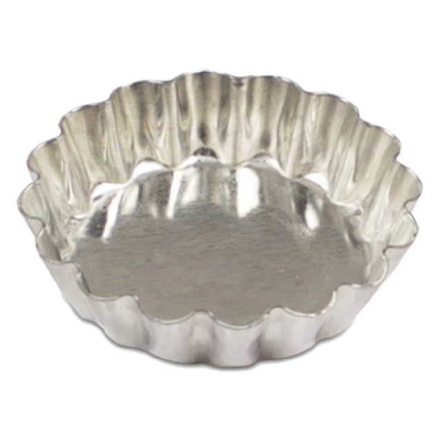 JB Prince M123B 50 Tartlette 2" Dia. X 3/8"H Fluted