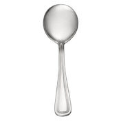 CAC China 3008-04 Black Pearl Bouillon Spoon 6-1/8"L Heavy Weight