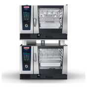 Rational ICP 6-FULL/6-FULL NG 208/240V 1 PH Two (2) (CC1GRRA.0000238) ICombi Pro® 6-Full Size Combi Ovens