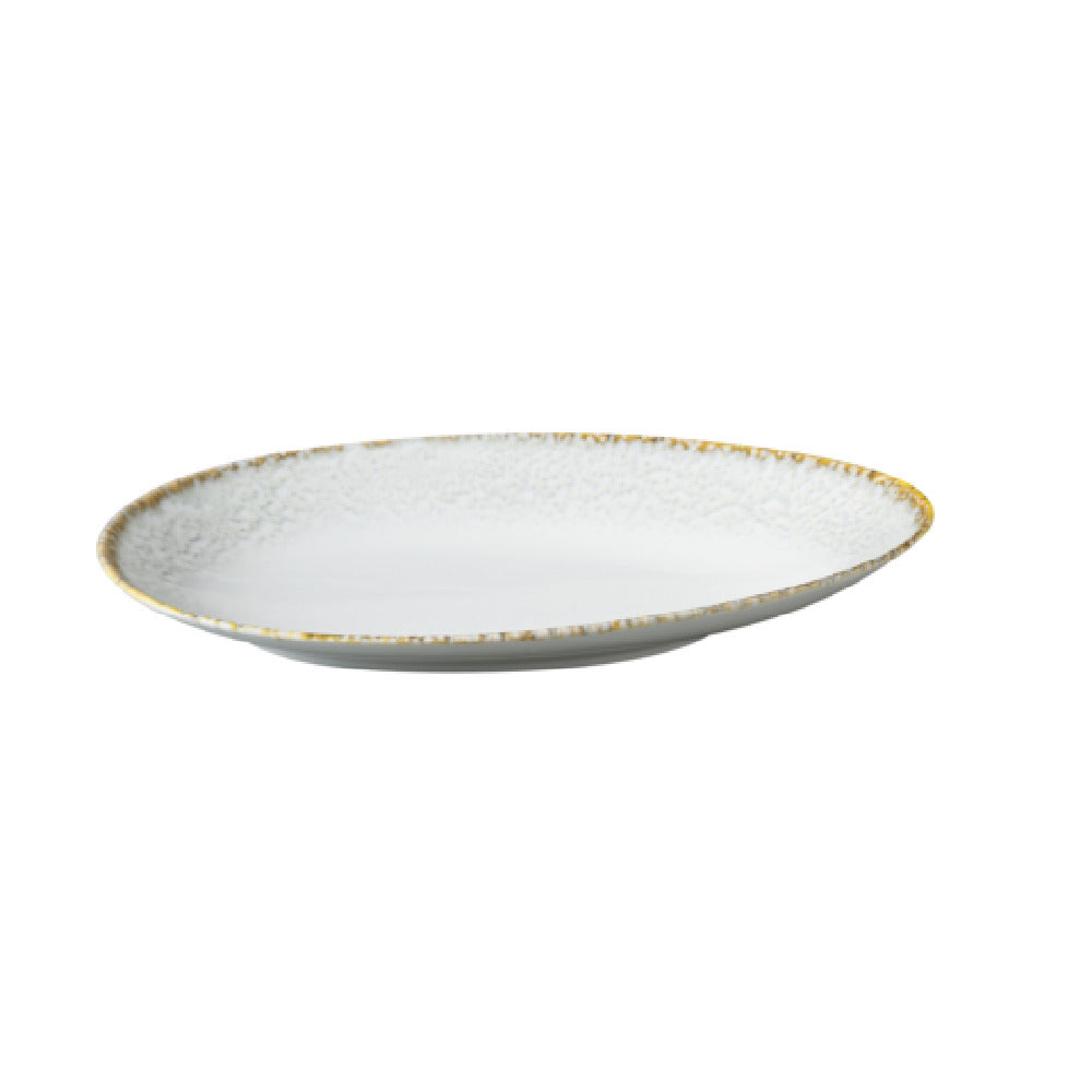 Yanco IB-311 - Iris Blue Plate, 11 3/4" X 7" X 1 7/8", Oval