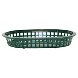 TableCraft Products 1073FG - A La Carte Platter Basket, 9-1/4" X 6" X 1-1/2", Oval