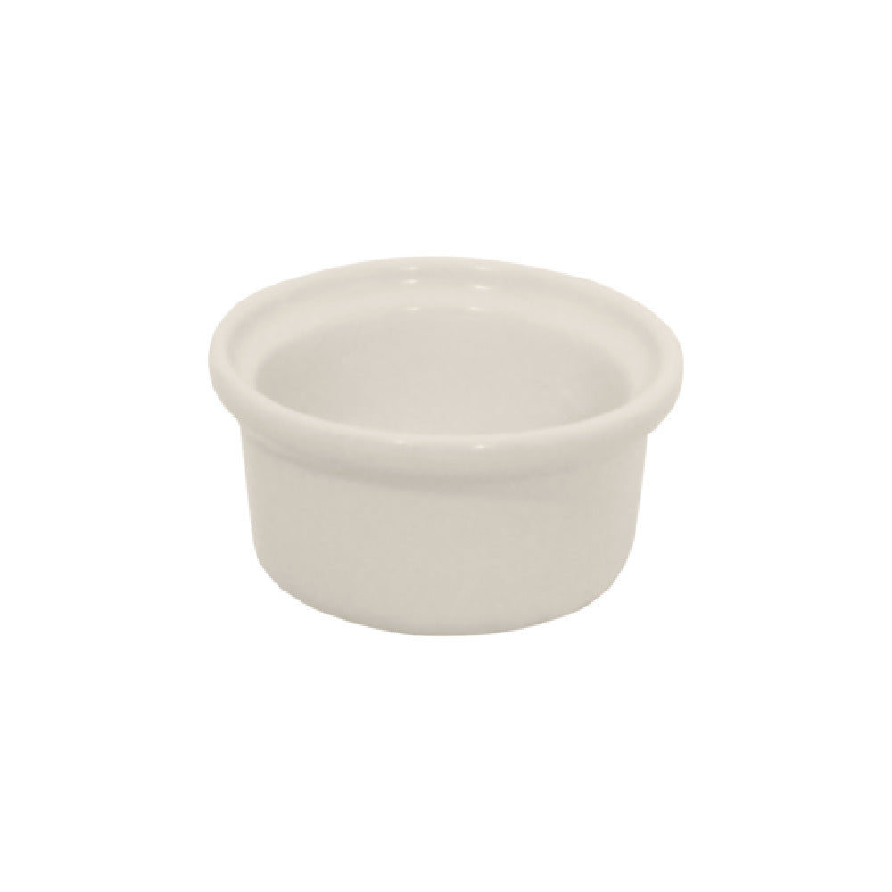 Steelite DCI602W Casserole Dish 9 Oz. 4-1/4" Dia. X 2"H