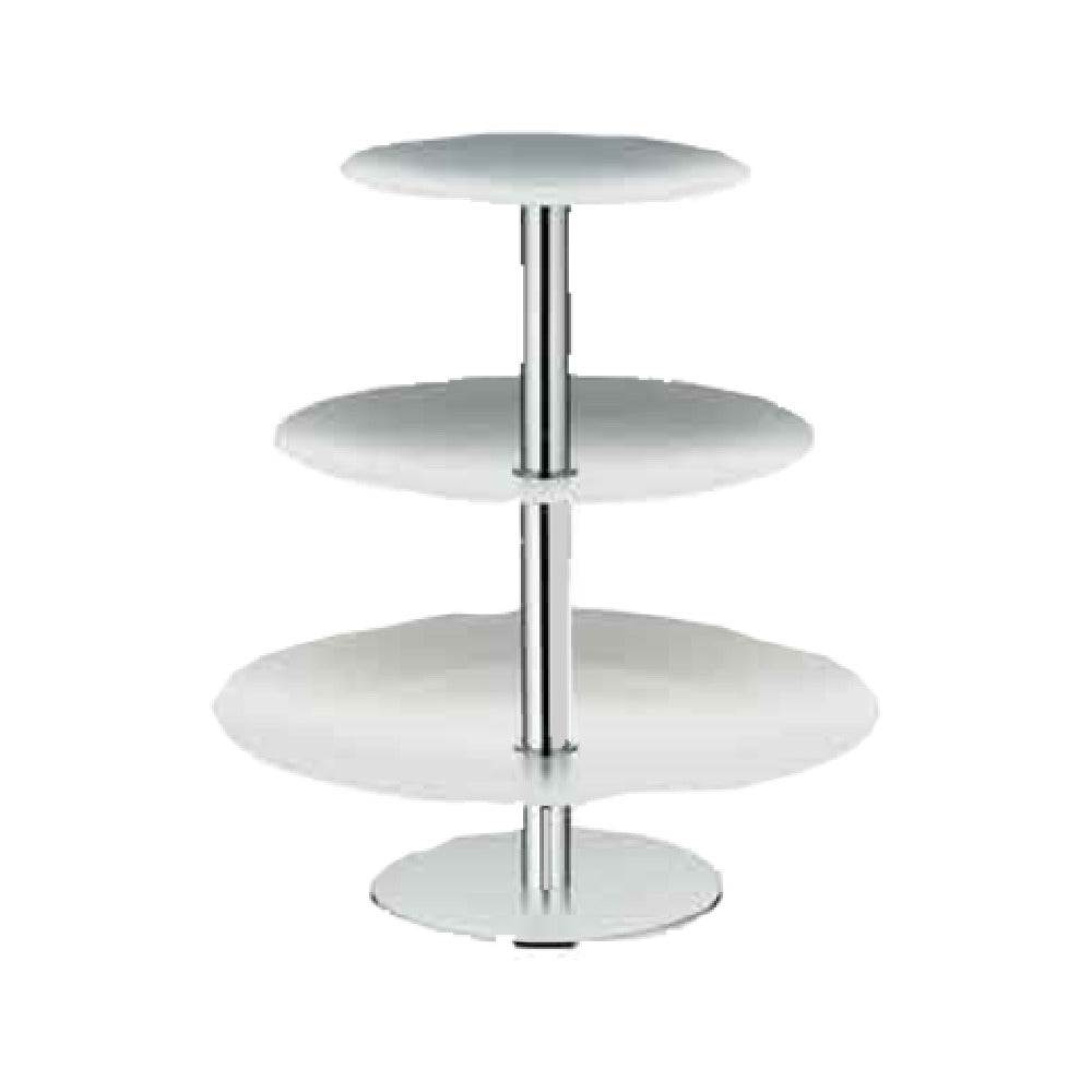 BauscherHepp 06.0470.6040 Etagere 11" Dia. To 18"dia. 20-3/4"H