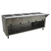 Advance Tabco HF-5G-LP-BS Hot Food Table LP Gas 77-3/4"W X 30-5/8"D X 34-3/8"H