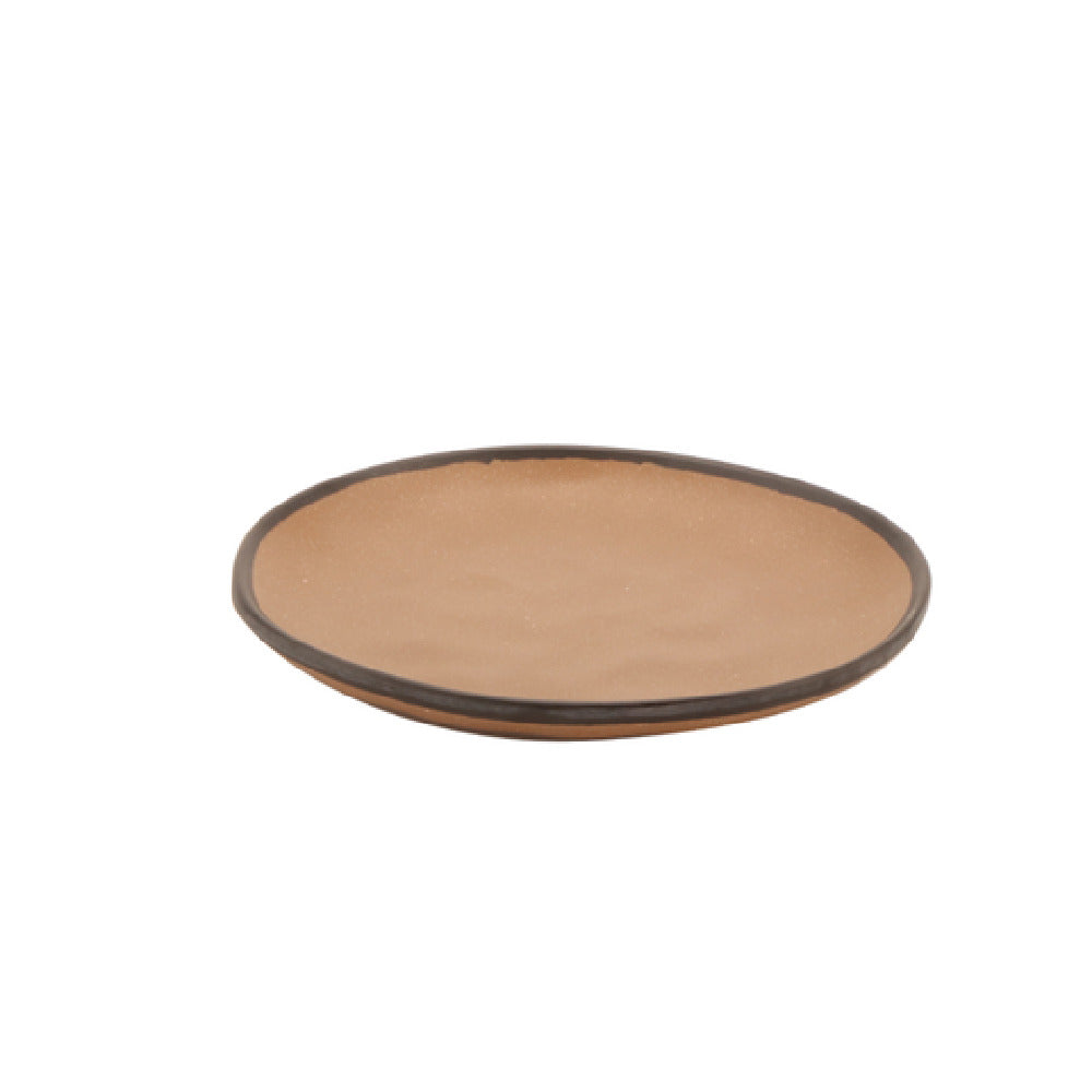 GET Enterprises CS-70-TP Pottery Market™ Bread Plate 7" Dia. Round