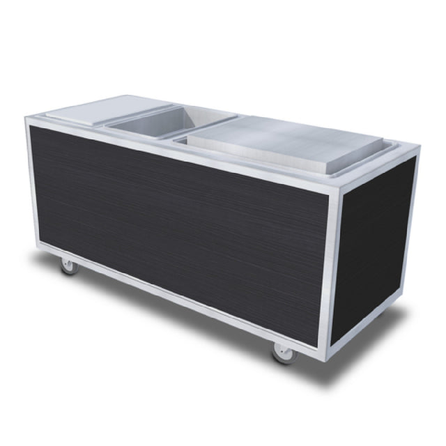 Forbes Industries 5001-951-SS Action Station 6' Claremont Panels Three-sided Cabinet
