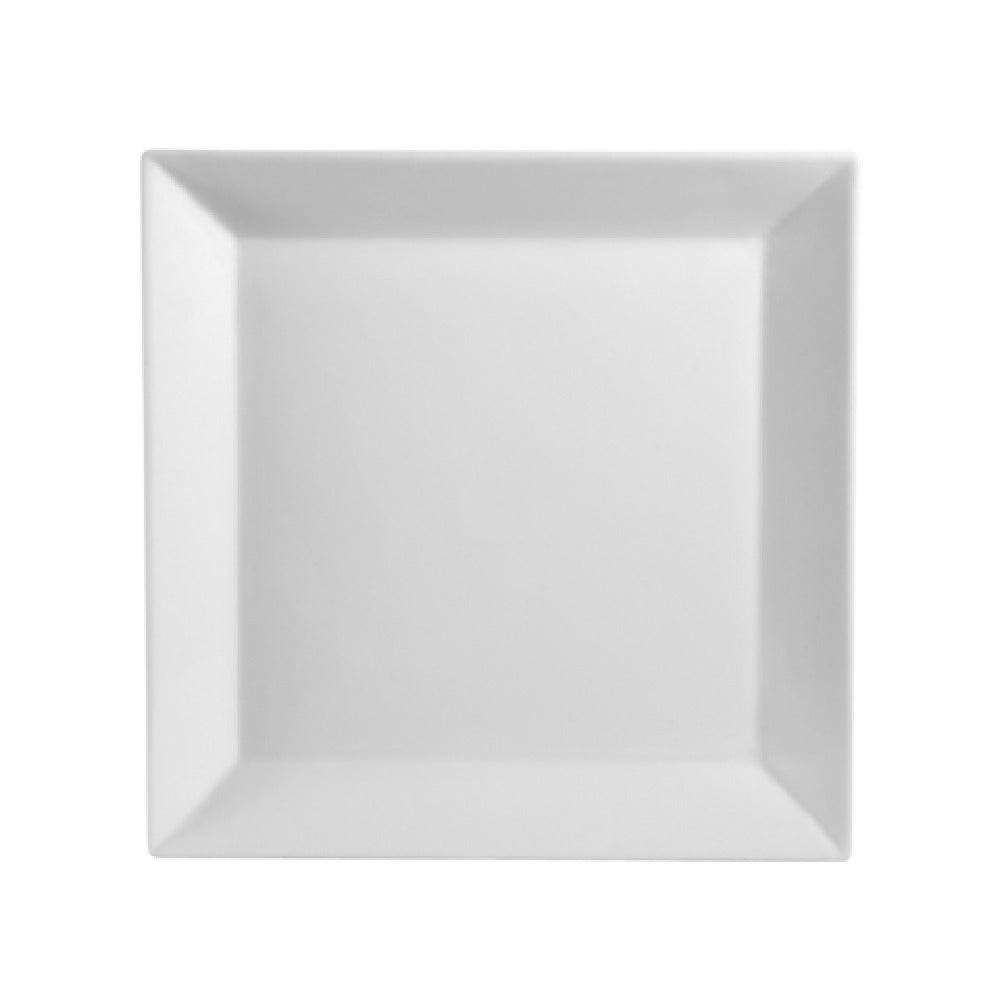 CAC China KSE-25 Kingsquare Plate 14"L X 14"W X 1-3/8"H Square