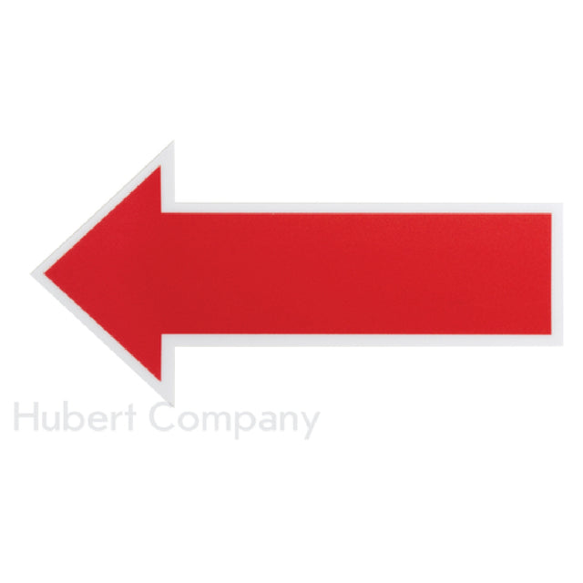 Hubert 24740 - Floor Decal, Red Arrow, 6"L X 3"W