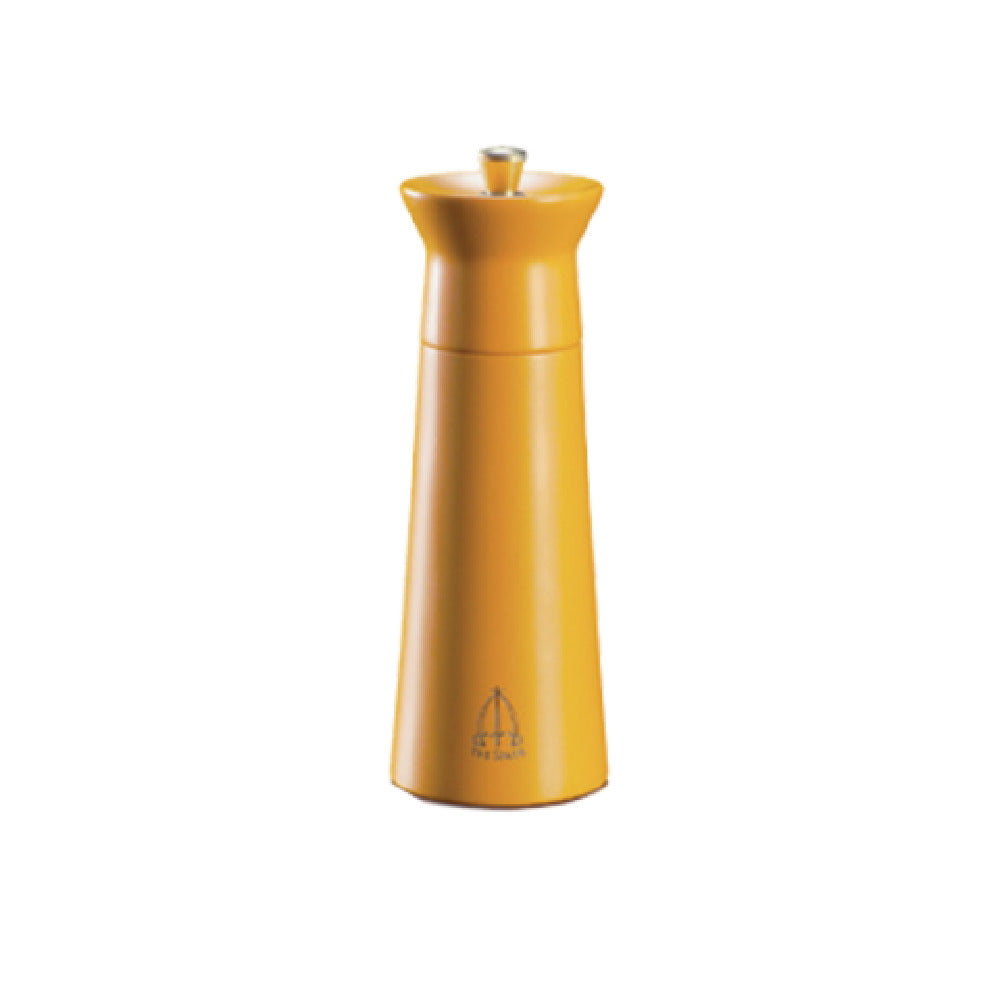 Omcan 43708 (43708) TRE SPADE Nabucco Series Salt Mill 15cm (5.91") Tall Ceramic Conic Mechanisms