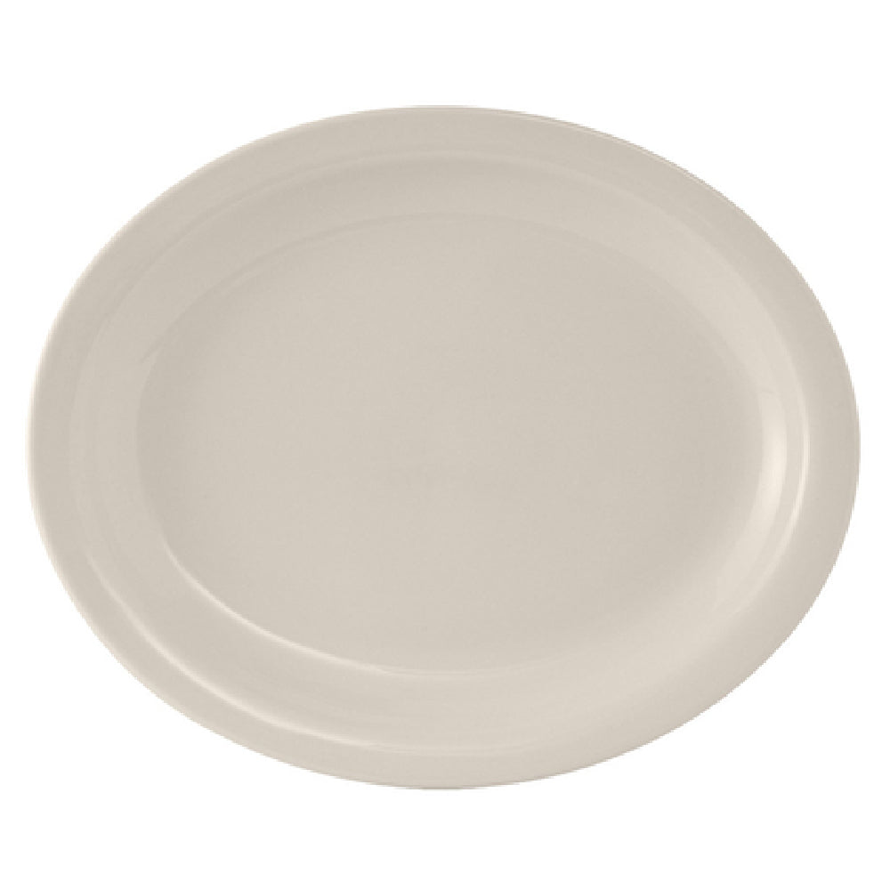 Tuxton TNR-019 Platter 12-1/2" X 10-1/4" Oval