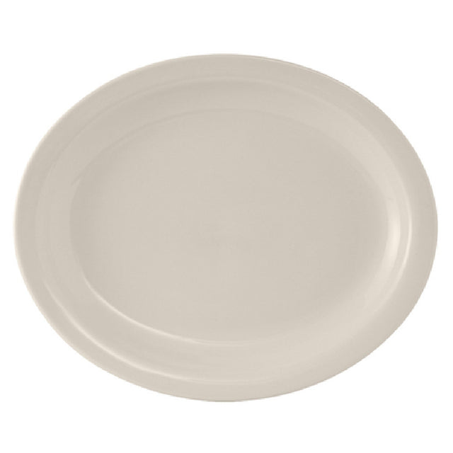 Tuxton TNR-019 Platter 12-1/2" X 10-1/4" Oval