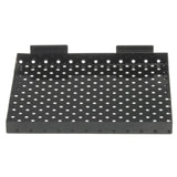 Hubert 54729 - Slatwall Shelf, 12", Perforated