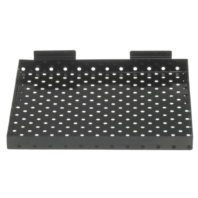 Hubert 54729 - Slatwall Shelf, 12", Perforated