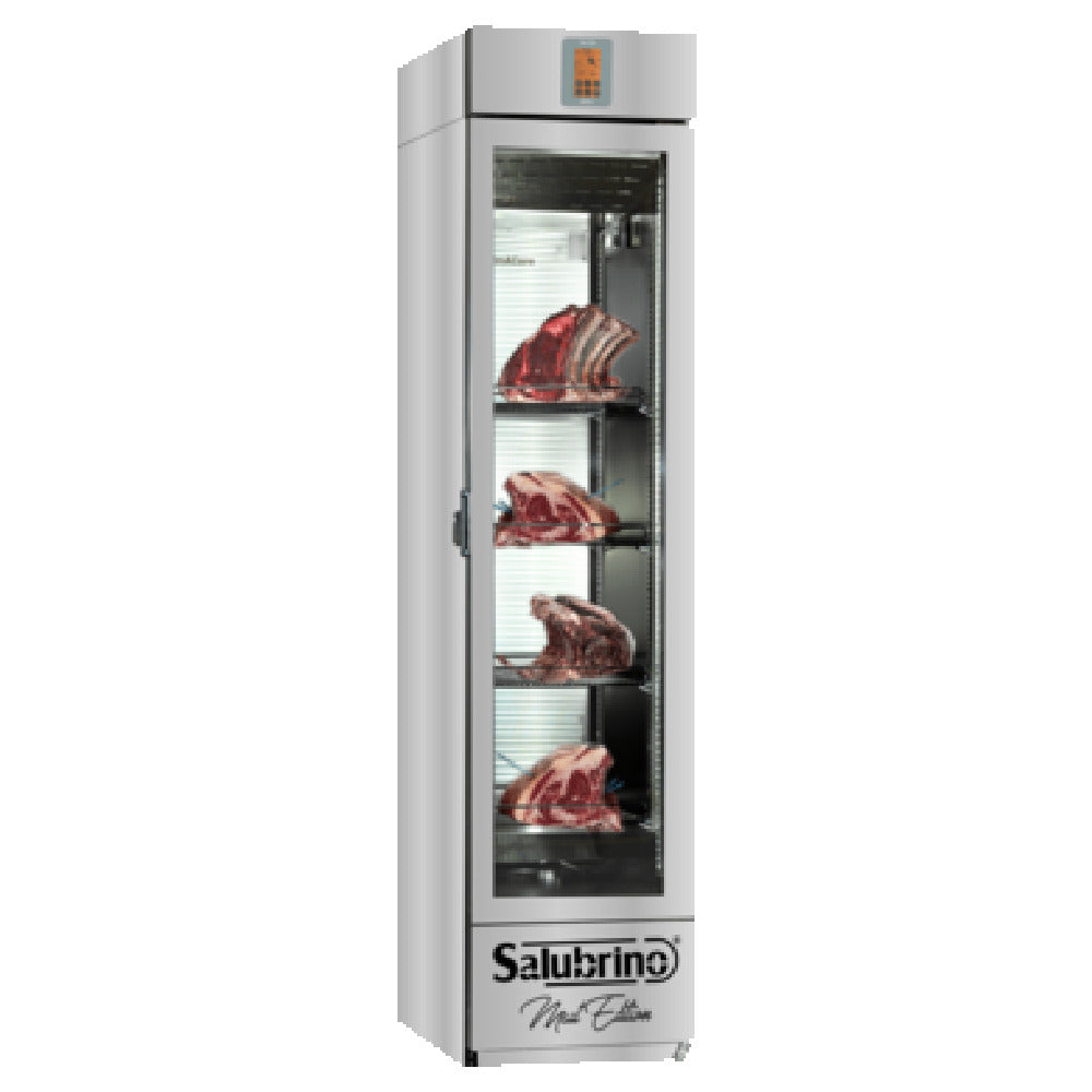 Omcan 47116 (SLB040MES) Primeat® 2.0 Preserving And Aging Cabinet Slim Glass