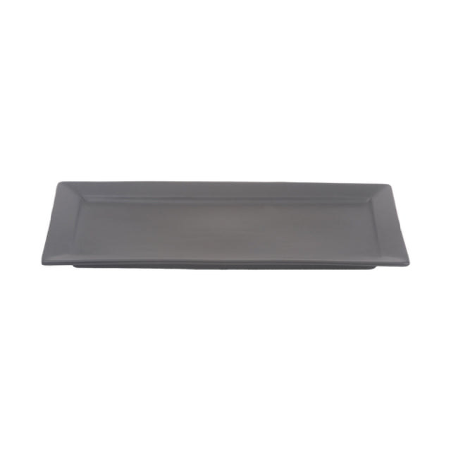 Cameo China 910-710143 Onyx Rim Platter 14" X 7" X 1-1/8"H (35.5 Cm X 18 Cm X 2.7 Cm)