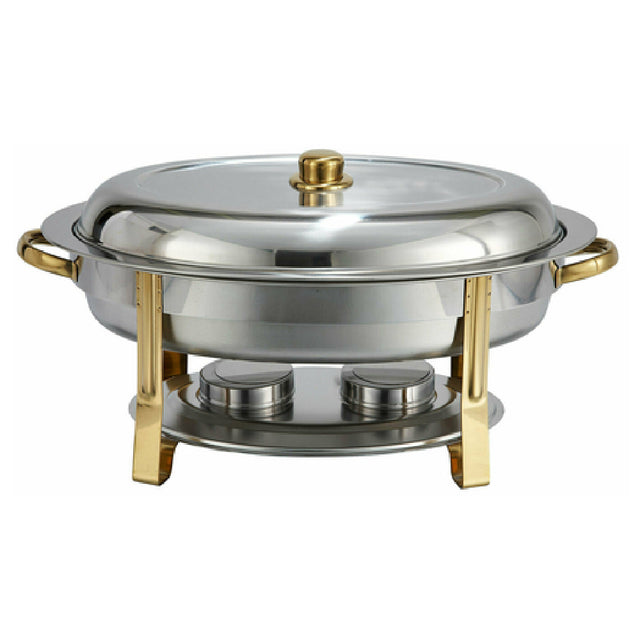 Winco 202 Malibu Chafer 6 Qt. Oval