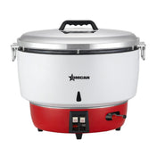Omcan USA 48761 - (CE-CN-0110-NG) Rice Cooker/Warmer, Natural Gas, Two-button Operation