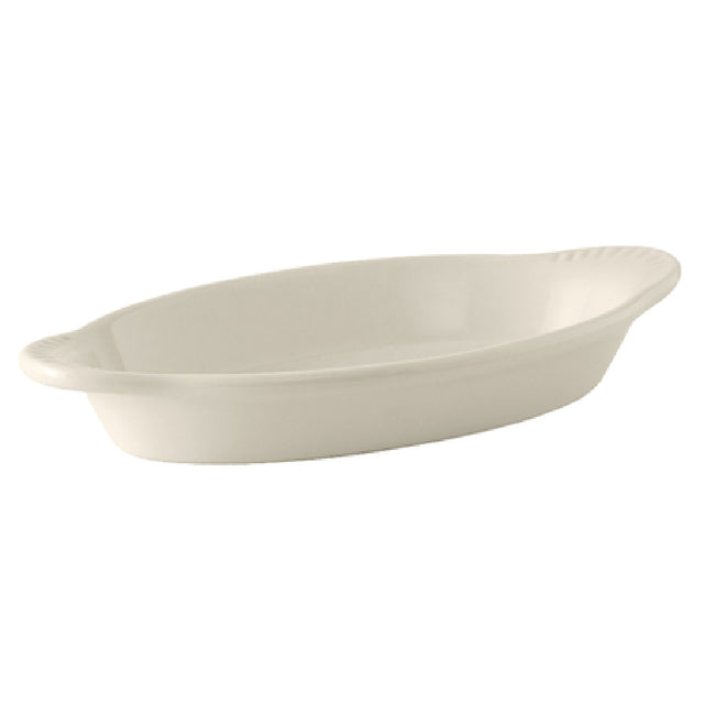 Tuxton BEN-080 Welsh Rarebit 8 Oz. 8-1/8" X 4-3/8" X 1-1/4"H