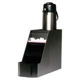 Service Ideas APS1CBL Airpot Stand 7-3/4" X 24-1/4" X 16" Holds (1) Airpot (not Included) With Base Dia. Of 6" Or 7-1/4"