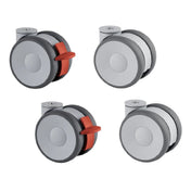 Lainox BRP04 Castor Kit For Floor Stands & Cabinets 2 With Brake Not Compatible With The Use Of Removable Racks