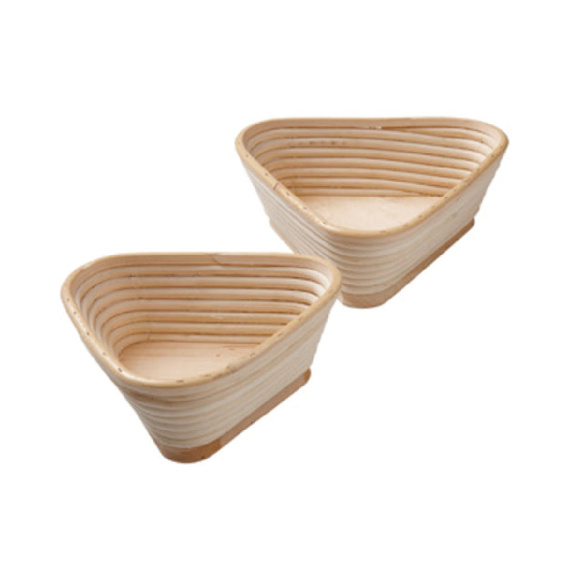 Matfer 118525 Banneton Proofing Basket 1 Lb. Capacity 7"L X 7-1/4"W X 3-1/4"H