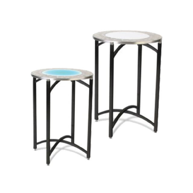 Forbes Industries 7034LED-36 EcoFlex Luxe Series Table 30" Diameter X 36"H Table Side Mount