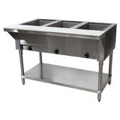 Advance Tabco SW-3E-120-X Hot Food Table Electric 47-1/8"W X 30-5/8"D X 34-1/8"H