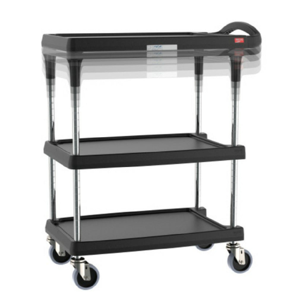 Metro MY1627-34BL-PL MyCart® Plus Series Utility Cart (3) Shelves