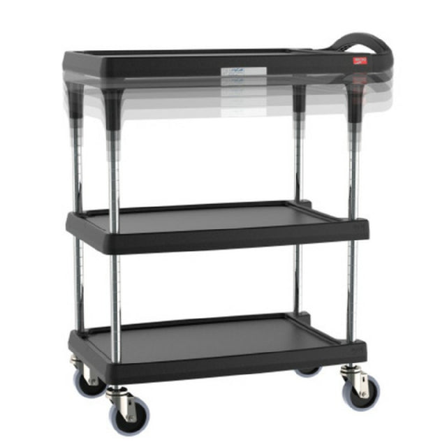 Metro MY1627-34BL-PL MyCart® Plus Series Utility Cart (3) Shelves