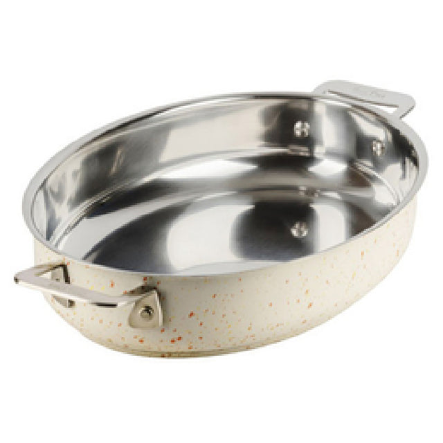 Bon Chef 60002DESERT HotStone Cucina Au Gratin 2-1/2 Qt. 12" X 9 -1/8" X 2-1/4" H