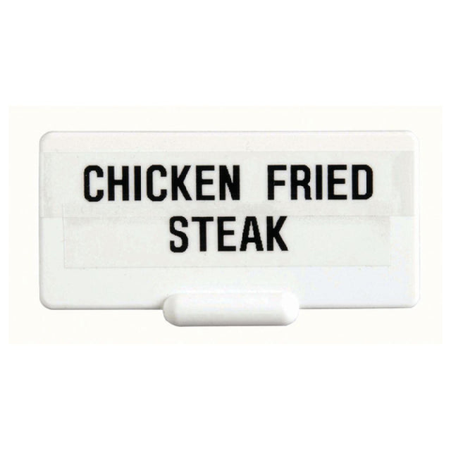 Hubert 44883 - Tag, 2-3/4" X 1-5/16"H, Rectangular