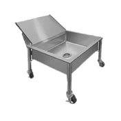 Piper Products 337-3557 - Portable Soak Sink, With Chute, 39" High